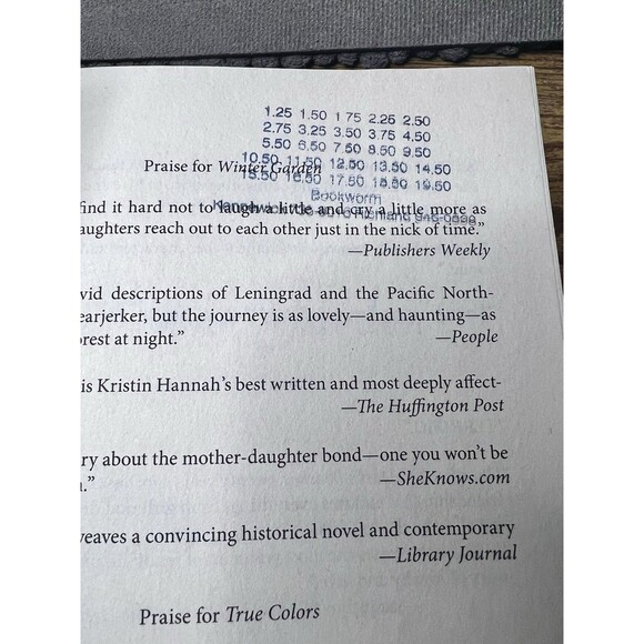 Kristin Hannah Book Lot Women Novels Fly Away HB PB True Colors Winter Garden - Picture 9 of 16